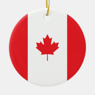 Ornamento De Cerâmica Bandeira do Canadá