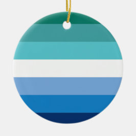 Ornamento De Cerâmica Bandeira do Orgulho Gay Masculino