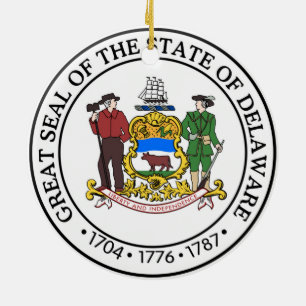 Ornamento De Cerâmica Bandeira do símbolo da república de América do