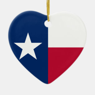 Ornamento De Cerâmica Bandeira do Texas