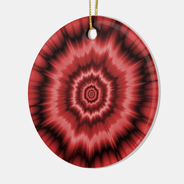 Ornamento De Cerâmica Bang, em Red Ornament (Esquerda)