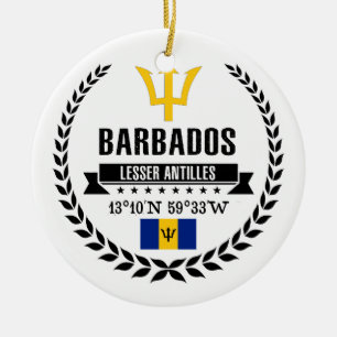 Ornamento De Cerâmica Barbados
