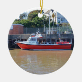 Ornamento De Cerâmica Barco Charter High Flyer