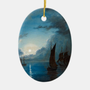 Ornamento De Cerâmica barco de água da natureza hav-i-mansken-1848 de Ma