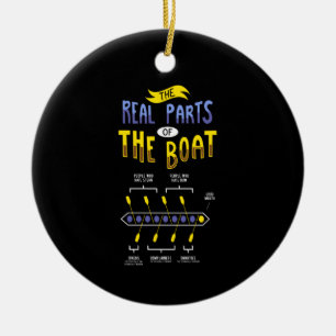 Ornamento De Cerâmica Barco Removido