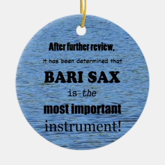 Ornamento De Cerâmica Bari Sax - Mais Importante Orname Cerâmico por Ins