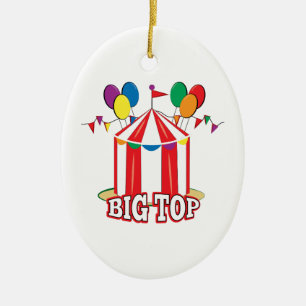 Ornamento De Cerâmica Barraca da tenda de circo