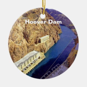 Ornamento De Cerâmica Barragem Hoover na Arizona