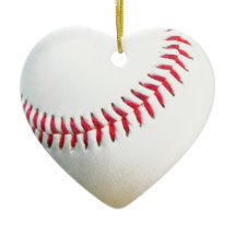 Baseball Branco com Costura Vermelha