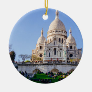 Ornamento De Cerâmica Basílica de Sacre Coeur, arquitetura francesa,