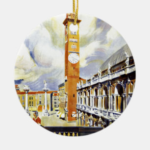 Ornamento De Cerâmica Basílica Palladiana de Vicenza Italia