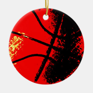 Ornamento De Cerâmica Basquete de pop
