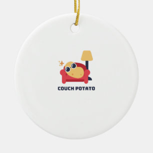 Ornamento De Cerâmica Batata de sofá
