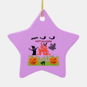 Ornamento De Cerâmica Bats Dançando, Mãos Zombie Emergindo, Fantasma, Ra