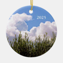 Ornamento De Cerâmica Bebê cósmico