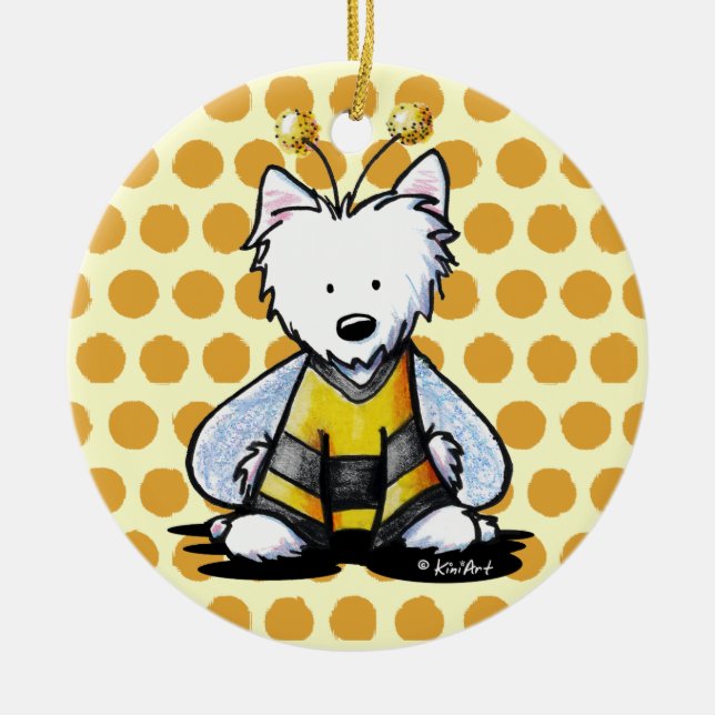 Ornamento De Cerâmica BEE Lighthearted Westiment (Frente)