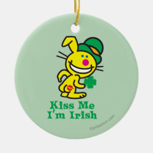 Ornamento De Cerâmica Beije-me