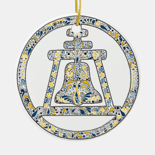 Ornamento De Cerâmica Beira-rio, Califórnia - um tributo