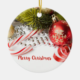 Ornamento De Cerâmica Bela decoração de Natal Colorida