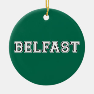 Ornamento De Cerâmica Belfast