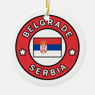 Ornamento De Cerâmica Belgrado Sérvia