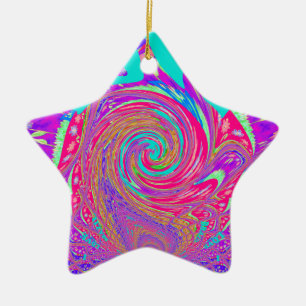 Ornamento De Cerâmica Belo e incrível amor Texto original Impressão