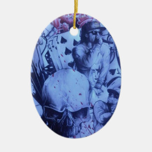 Ornamento De Cerâmica Belo e incrível produto artístico Skeezers online