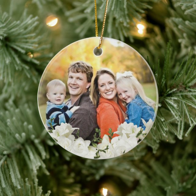 Ornamento De Cerâmica belo vidro de flores (Árvore)