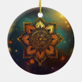 Ornamento De Cerâmica Bem-estar e harmonia espiritual