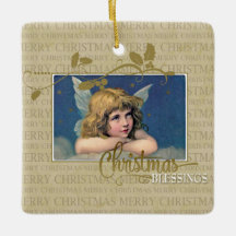 Bênçãos de Natal Anjo Pequeno