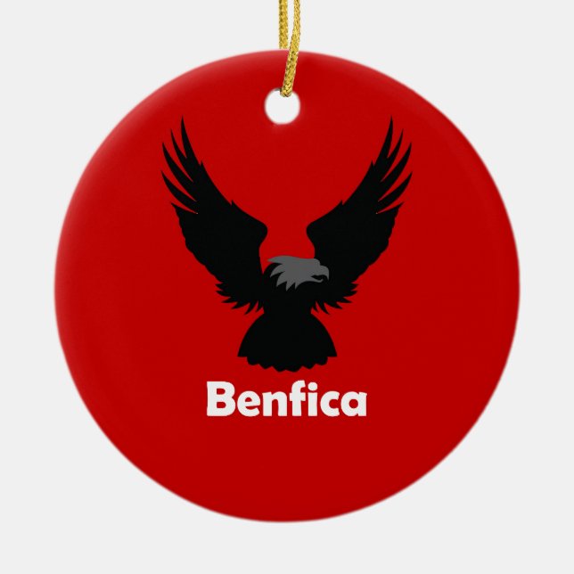 Ornamento De Cerâmica Benfica (Frente)