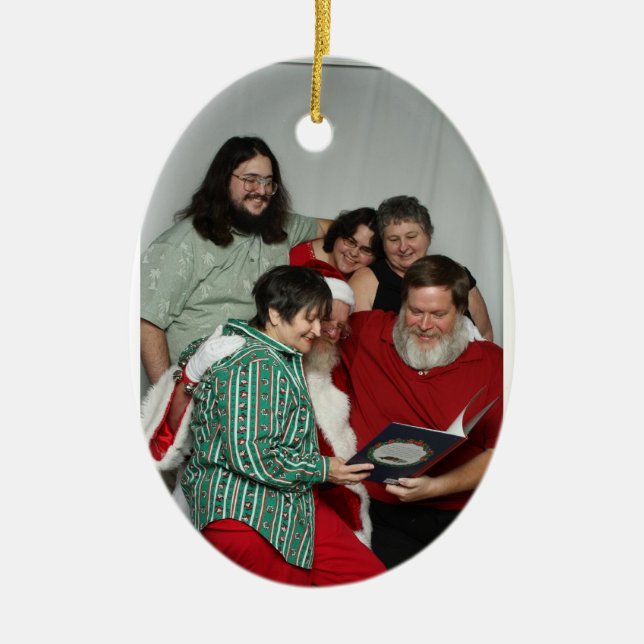 Ornamento De Cerâmica Bens de Christmasy (Frente)