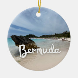 Ornamento De Cerâmica Bermuda Beach