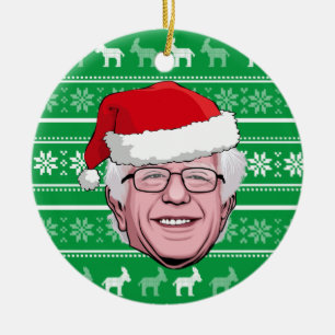 Ornamento De Cerâmica BERNIE SANDERS Hanukkah