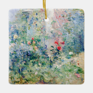 Ornamento De Cerâmica Berthe Morisot - O Jardim em Bougival