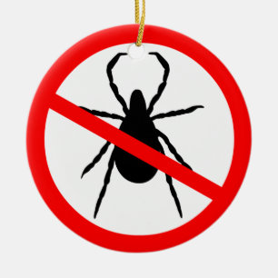 Ornamento De Cerâmica Beware dos tiquetaques