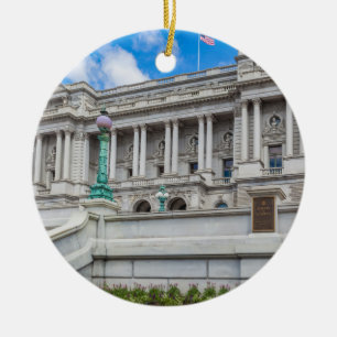 Ornamento De Cerâmica Biblioteca do Congresso