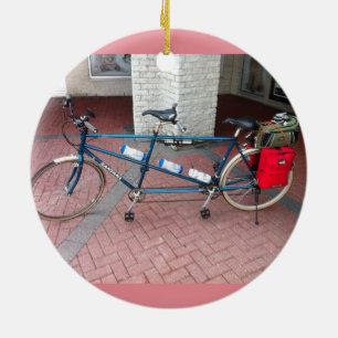 Ornamento De Cerâmica Bicicleta de Santana Tantem