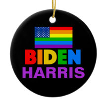 Biden Harris Rainbow Orgulho gay Natal Político
