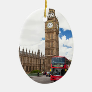 Ornamento De Cerâmica Big Ben