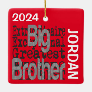 Ornamento De Cerâmica Big Brother Extraordinaire CUSTOM