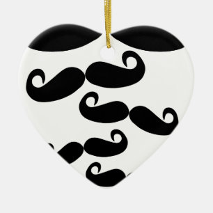 Ornamento De Cerâmica bigode do vôo