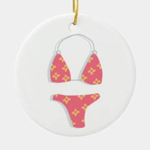 Ornamento De Cerâmica Bikini
