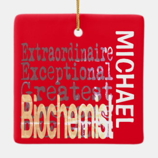 Ornamento De Cerâmica Bioquímico Extraordinário PERSONALIZADO