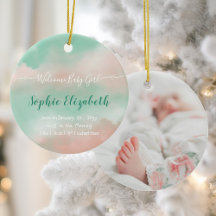 Birds Stats Baby Name Script Newborn Foto