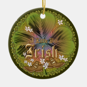 Ornamento De Cerâmica Bit O Irish