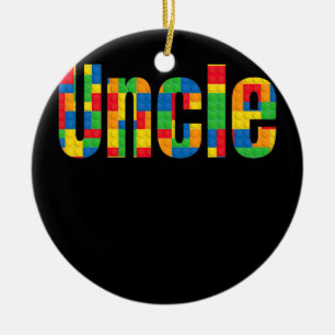 Ornamento De Cerâmica Blocos do Edifício do Construtor Mestre de Brick d