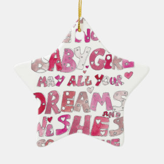 Ornamento De Cerâmica Boa vinda ao bebé do mundo