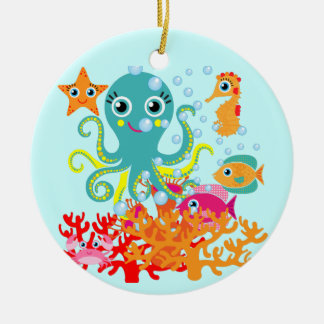 Ornamento De Cerâmica Boa vinda ao oceano