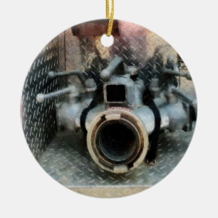 Ornamento De Cerâmica Bocal de Mangueira de Incêndio Grande
